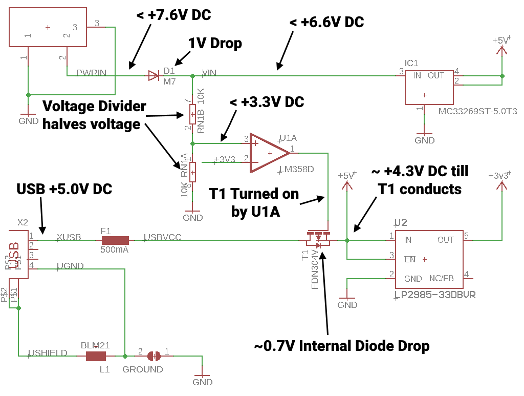 Arduino Uno Pwr Path USB PWR