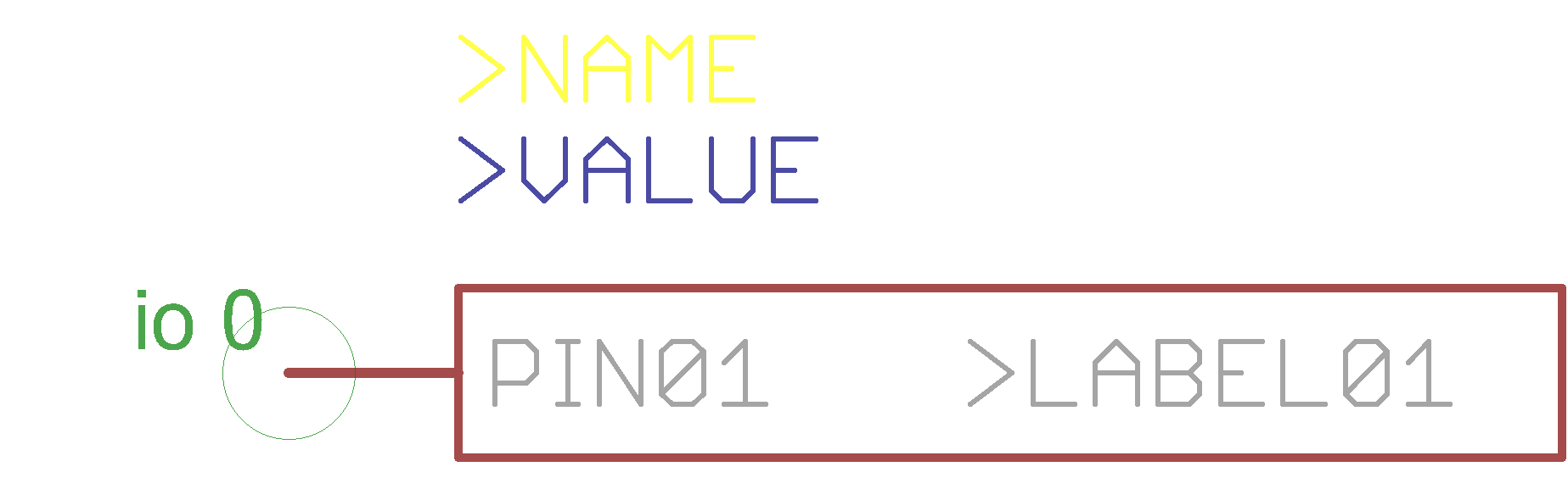 Eagle attribute schematic