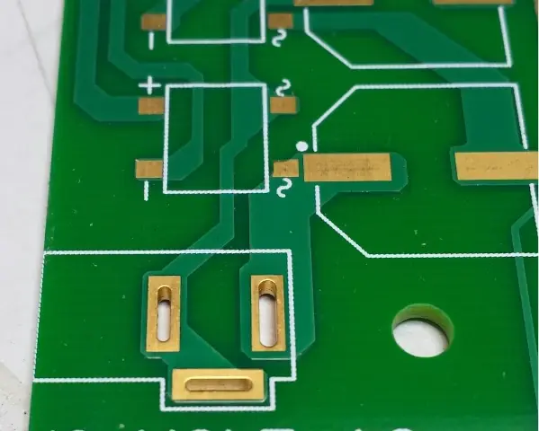 Figure 10: PCB with Plated through-holes