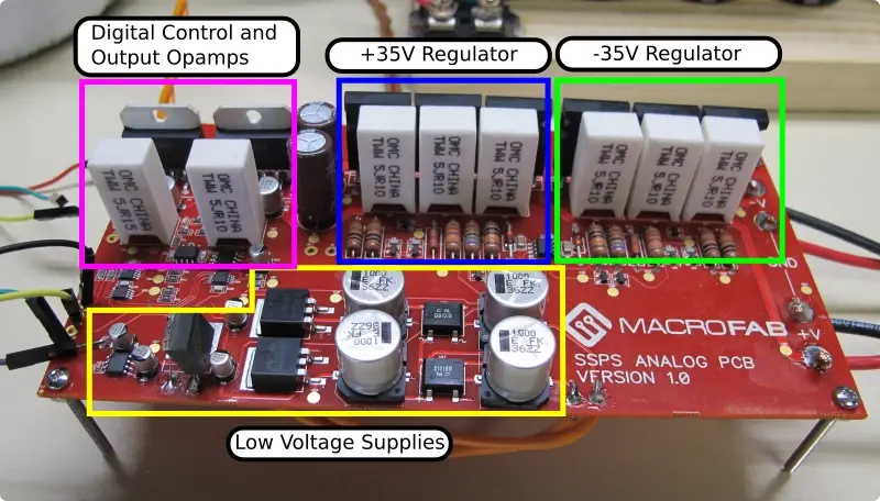 SSPS High Voltage Output PCB