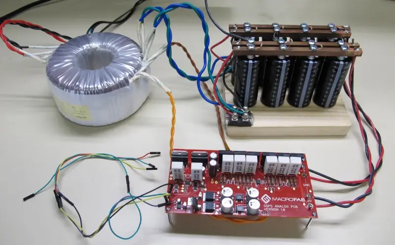 Ssps test setup