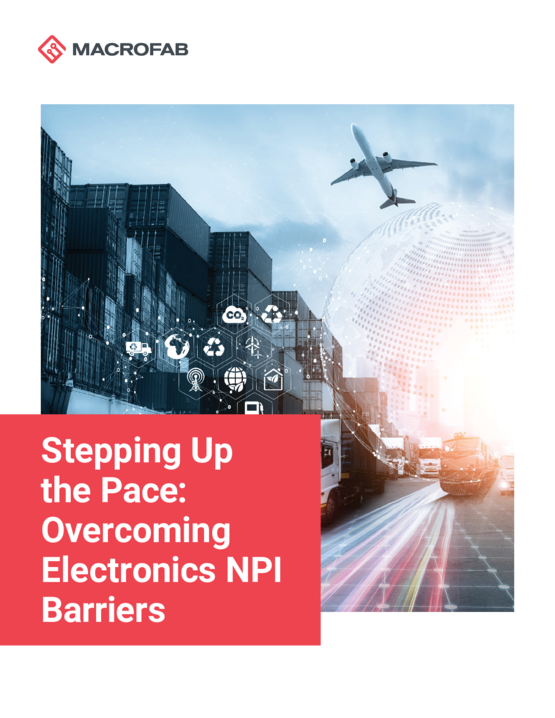 Stepping Up the Pace: Overcoming Electronics NPI Barriers