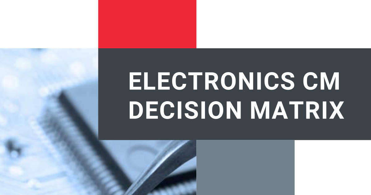 Candidate decision matrix