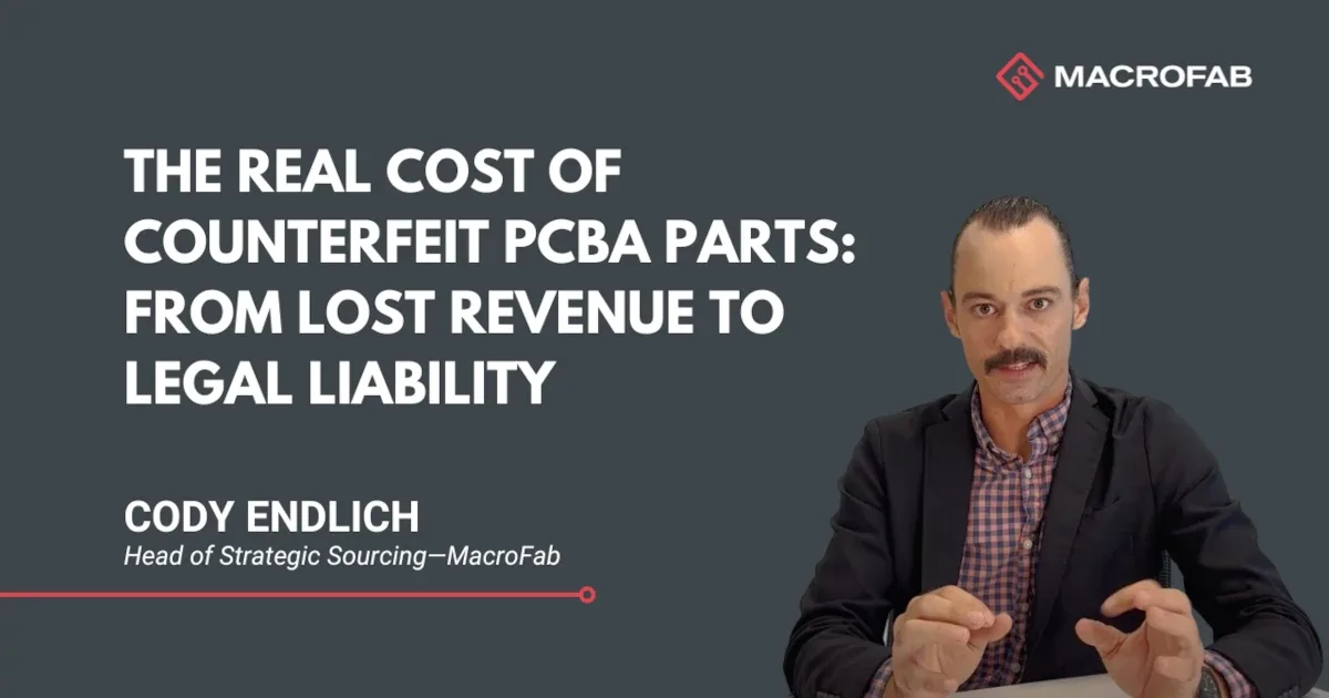 Cost counterfeit pcba parts