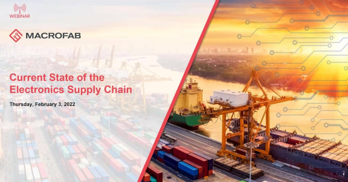 Current state of the electronics supply chain