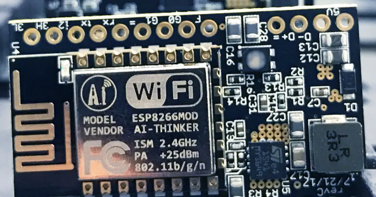 Red hot pcb open source autonomous vehicles using esp8266