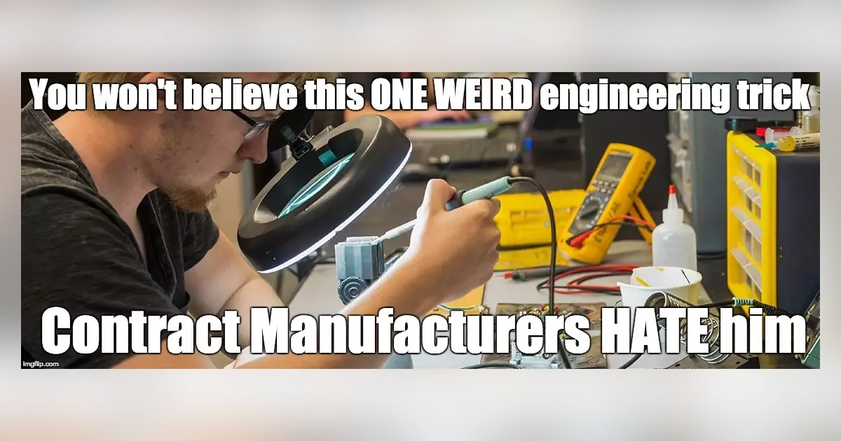 You wont believe this one weird engineering trick