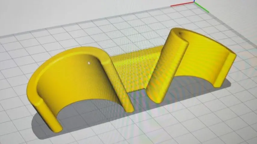 3D Model of a Fredman Clip Parker found online.