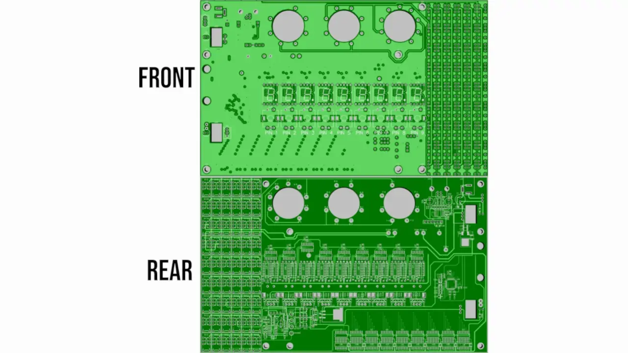 Board layout for Stephen’s uTracer project.