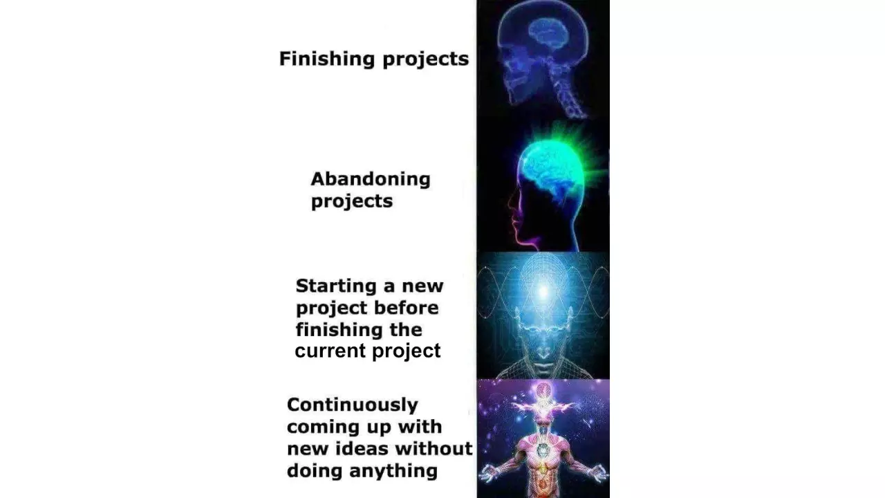 The four levels of project transcendence!