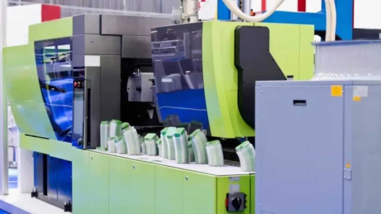 Injection molding machine.