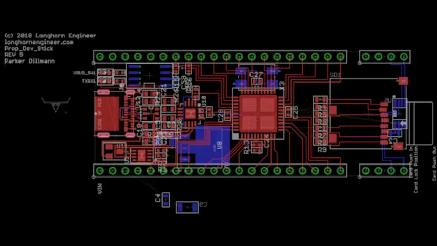 Parker’s latest revision of the Prop Dev Stick. Type-C Edition. Will have a lipo battery charger!