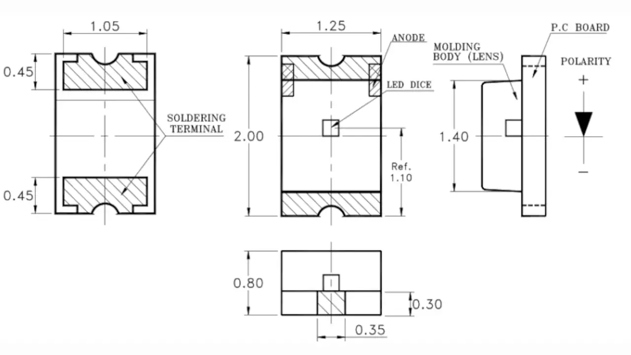 Figure 3: Inconsistencies in the LTST-C171CKT datasheets continued.