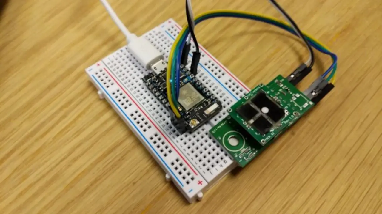 Particle Photon hooked up to the Ethanol Sensor
