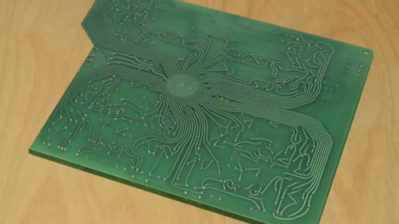 PCB star grounding method to the extreme! Awesome looking.