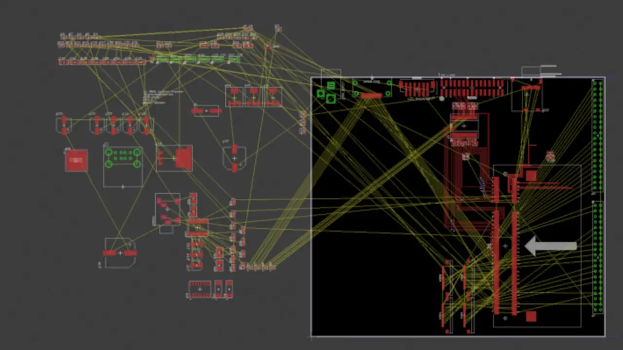 Parker has lots of routing work left on the RPI Compute Module board.