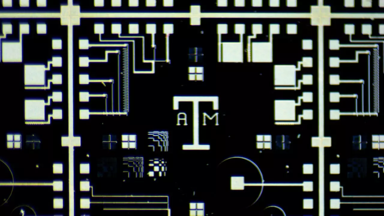 Figure 3: Stephen’s silicon die he made in college.