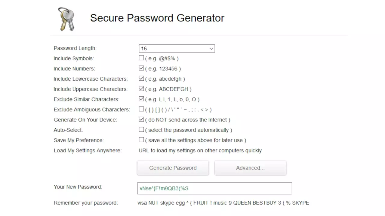 This password will be so easy to remember