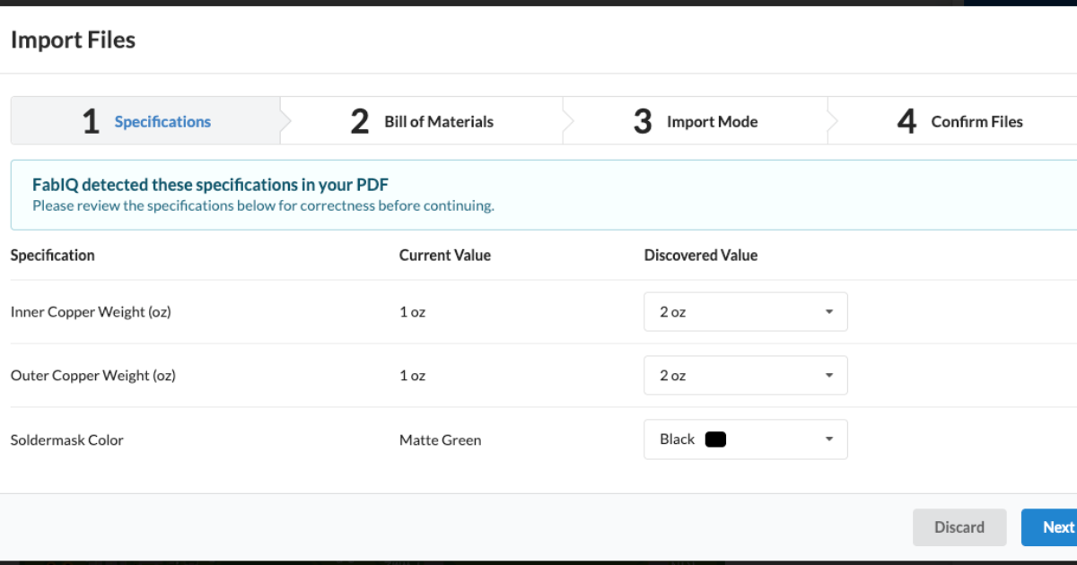 MacroFab's New PCB File Import: 10x Faster Uploads, Automatic PDF Stack-Up Parsing & Smarter Layer Mapping