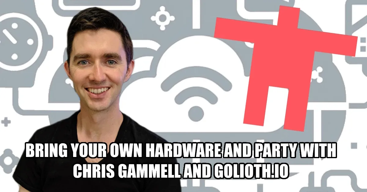 No David Here, Chris Gammell with Golioth.io