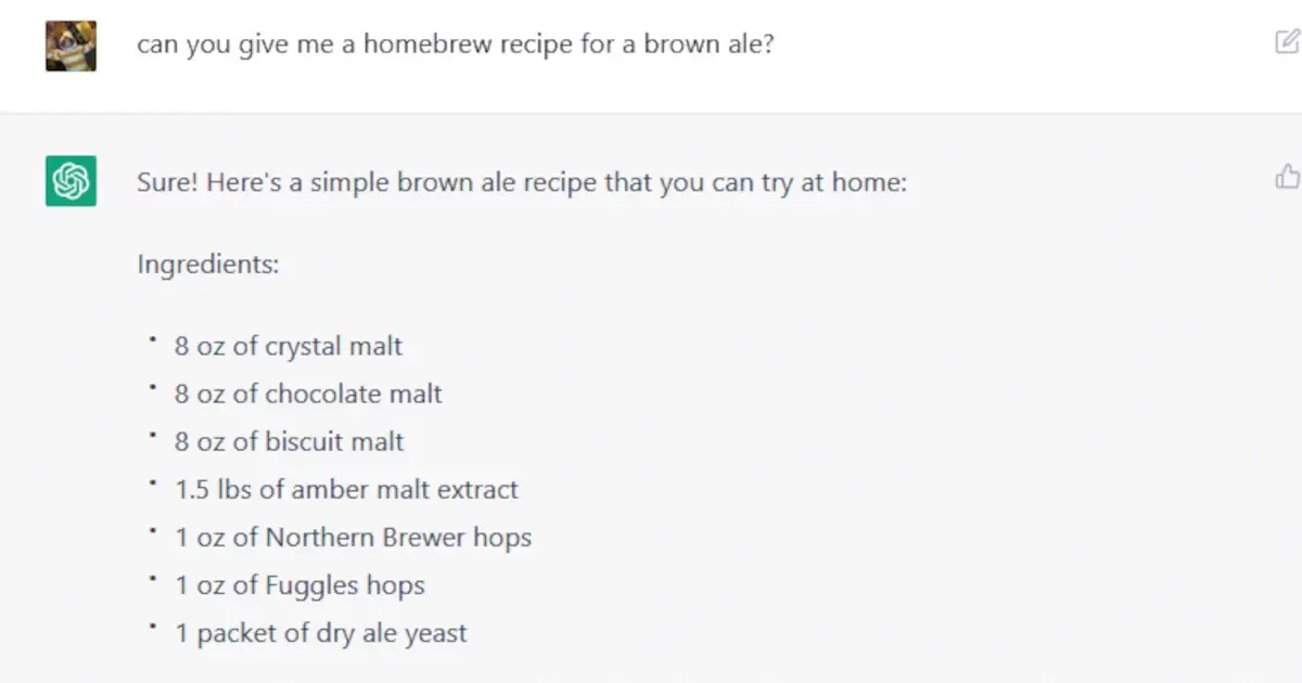 Don’t Let AI Brew Your Beer